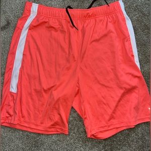 Men’s Neon Orange Old Navy Shorts - Size Large